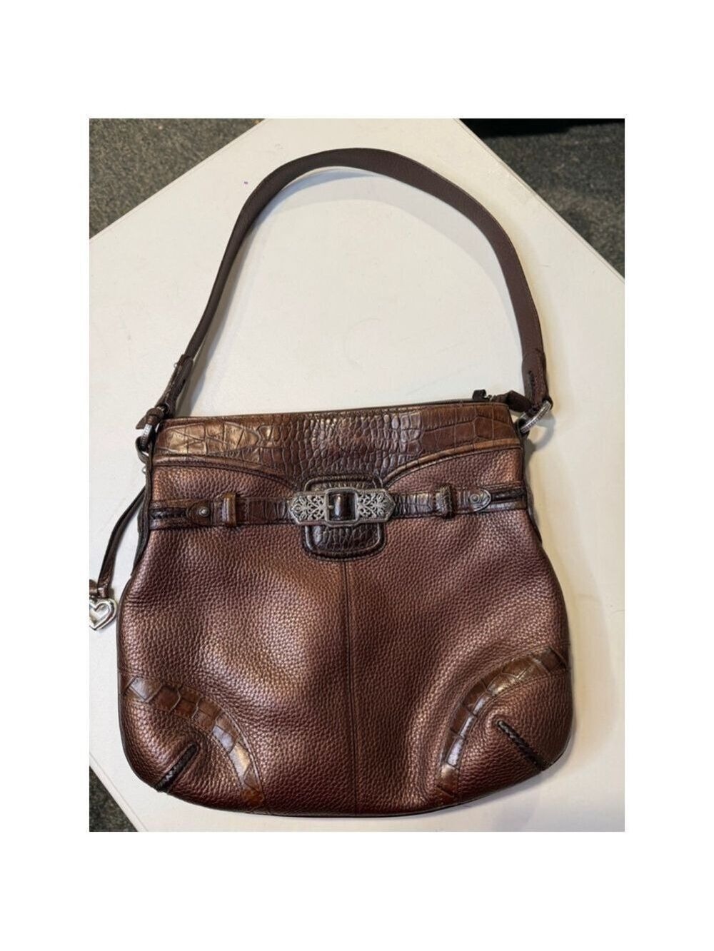 Brighton Crossbody Bag Women's Bronze Brown One Size